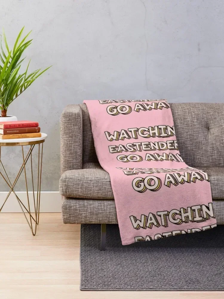Watching Eastenders Go Away Throw Blanket bed plaid Luxury St Stuffeds Blankets 2