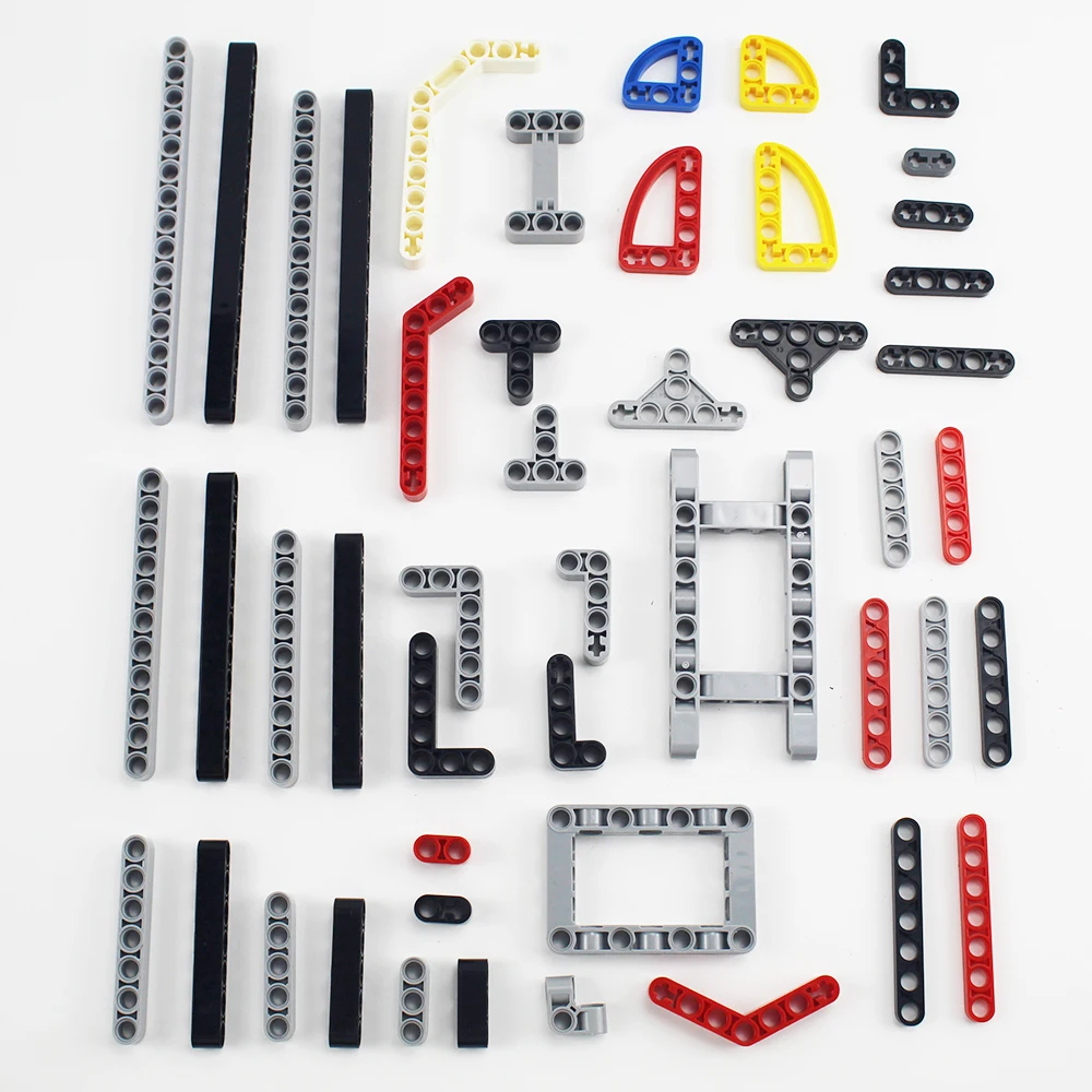 ASTEM 100 Engranajes Tu00e9cnicos Y Ejes Compatibles Con Lego Technic-Sets,  Rack De Engranajes