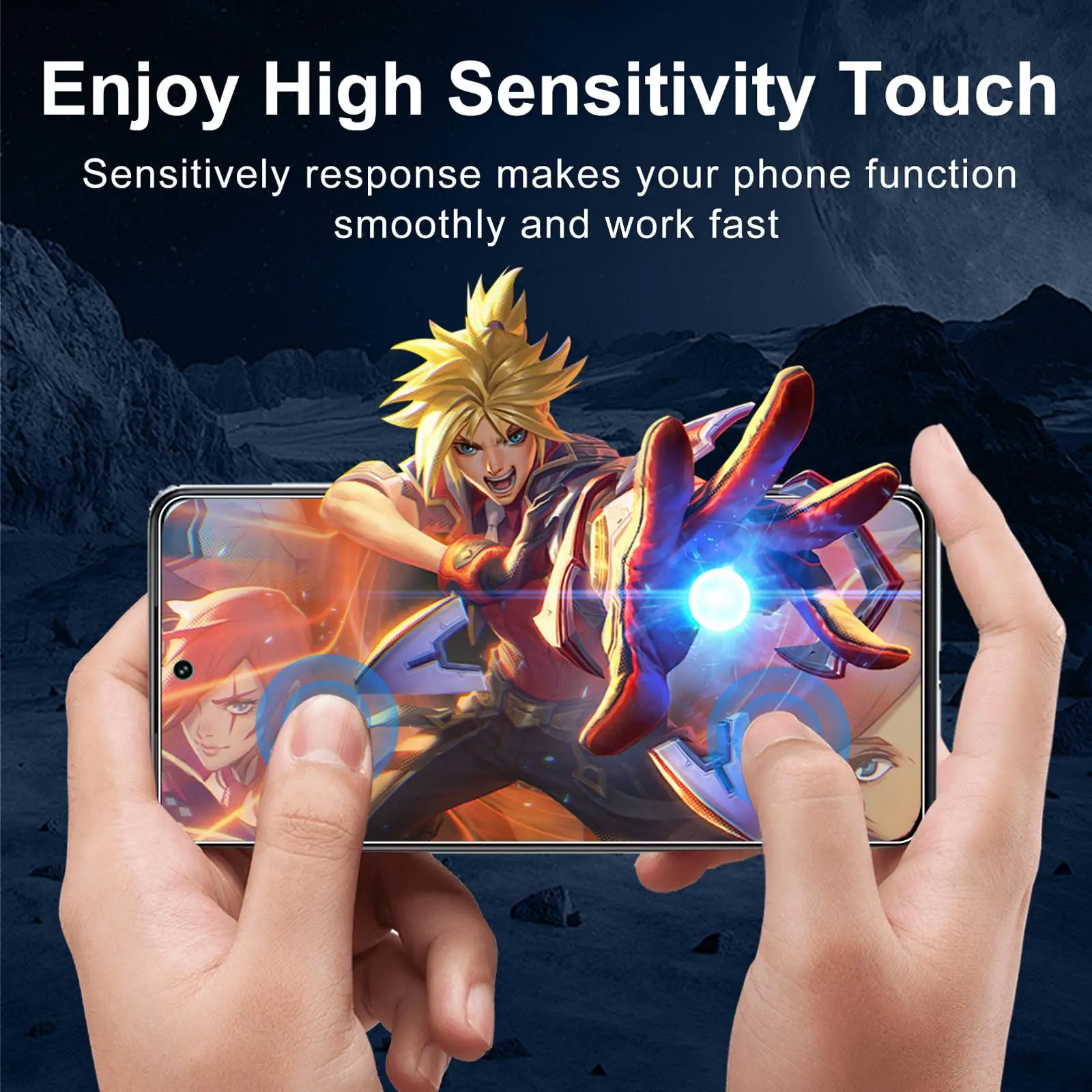 Ultra-Clear Tempered Glass Screen Protector - Premium 9H Hardness, Anti-Scratch, Case Friendly