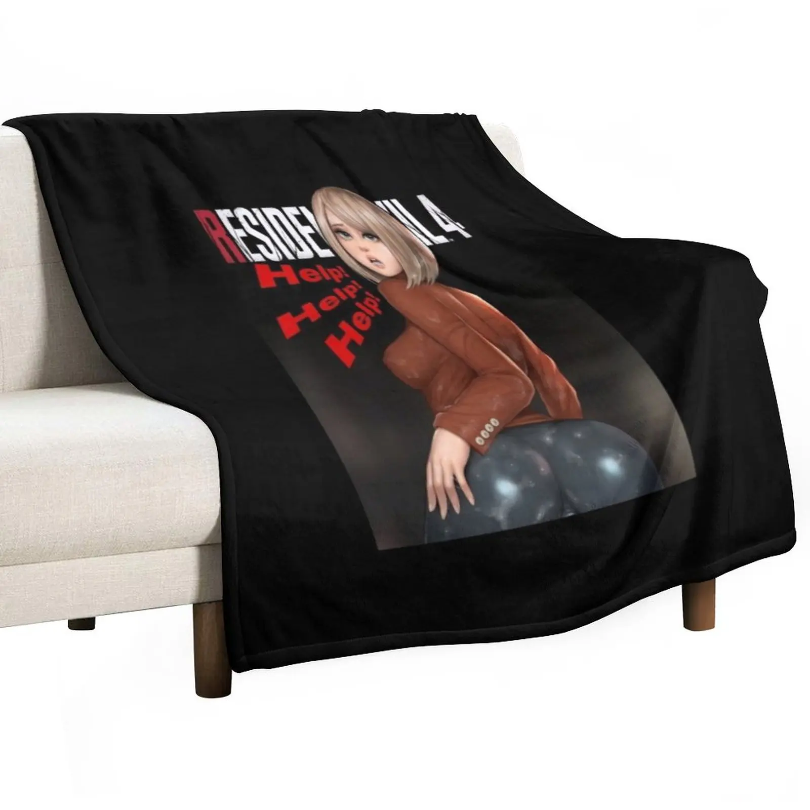 

New Ashley Graham Help Throw Blanket Loose Blanket Bed Fashionable Blanket Sofa Throw Blanket Vintage Blanket