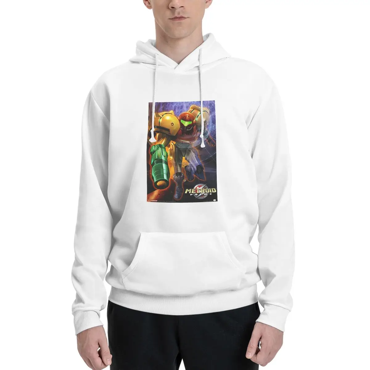 

Классический бархатный свитер Metroidss Prime с капюшоном для пары, милый свитер для тренировок с капюшоном, Классическая Толстовка