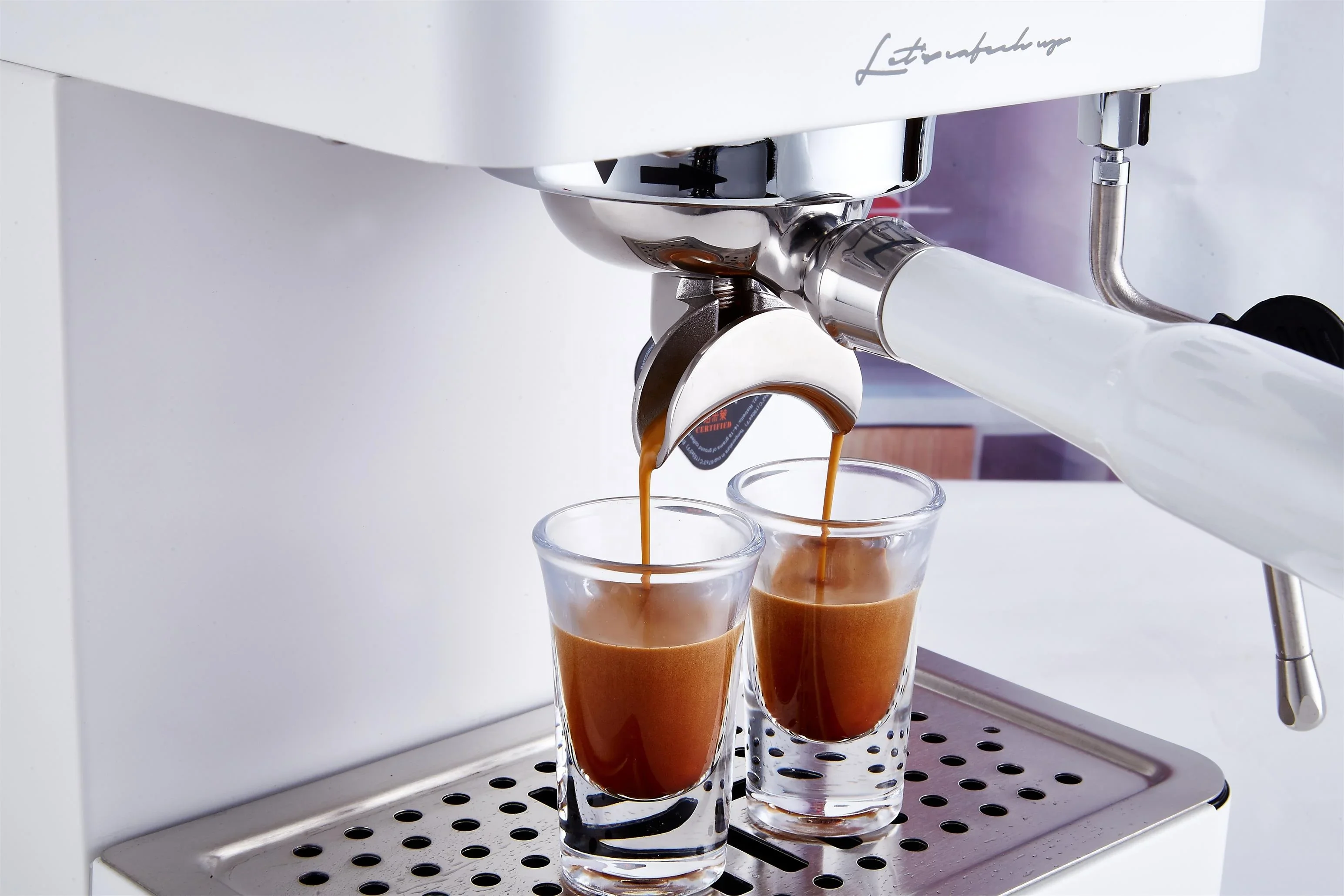 Hot-Household Use Espresso Coffee Machine Coffee Maker With Stainless Steel Housing- CRM3005G 6