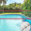 Swimming Pool Volleyball Net Replacement 450x90cm Folding Training Net with Storage Bag for Outdoor Indoor Pool Beach Lawn 2