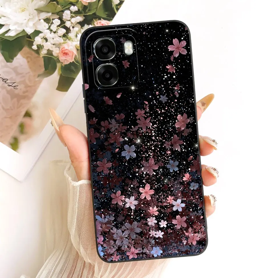Luxury Fashion Cute Painted Silicone Case - Oppo A6 Series