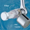 Replacement Filter for Metal Copper 1080° Rotate Faucet Extender Nano Cotton Filter Cartridge for Kitchen Faucet Extension 2