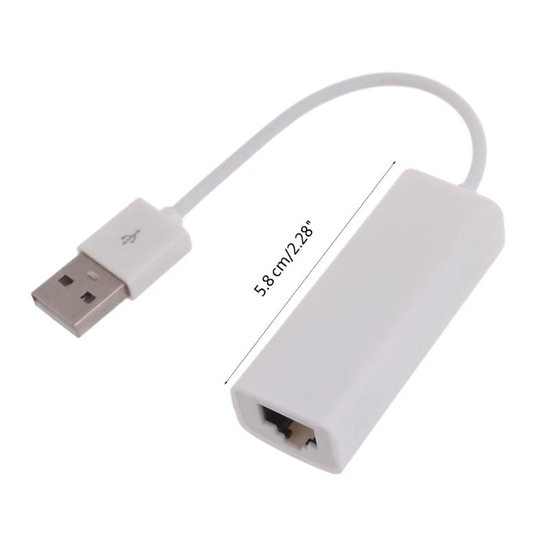 RTL8152 칩 USB2.0-RJ45 네트워크 카드 커넥터 어댑터 7 8 10 XP 용 태블릿 용 10/100Mbps