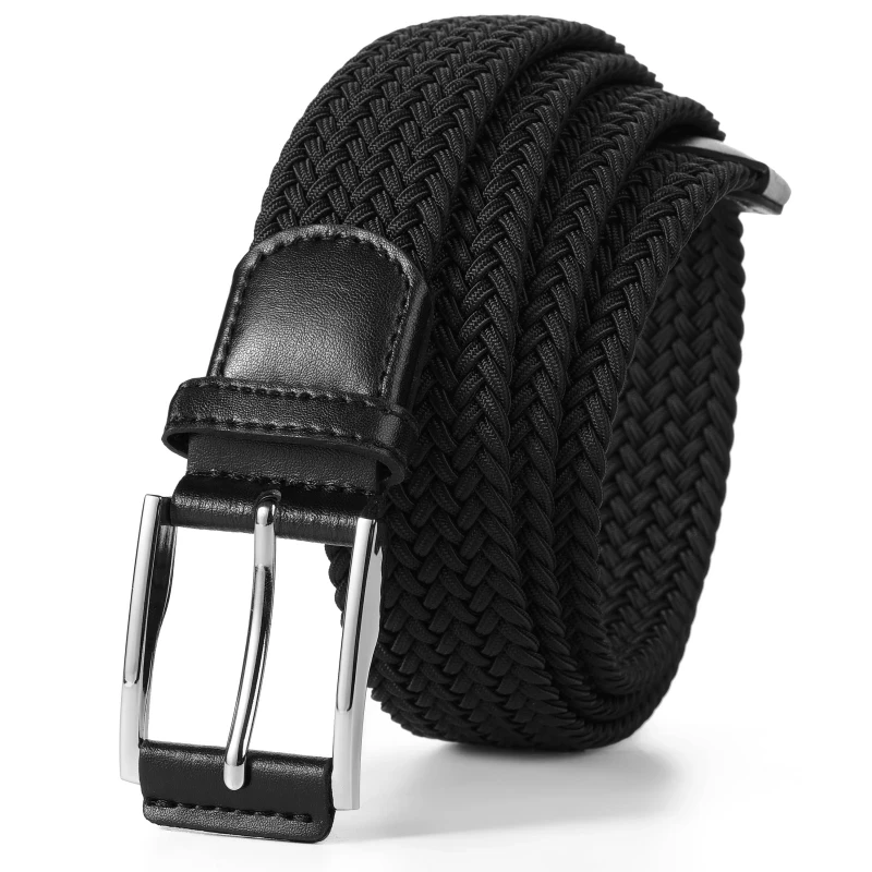 MenAndWomenFashionNylonBeltAlloyCasualBeltWomenWildStretch