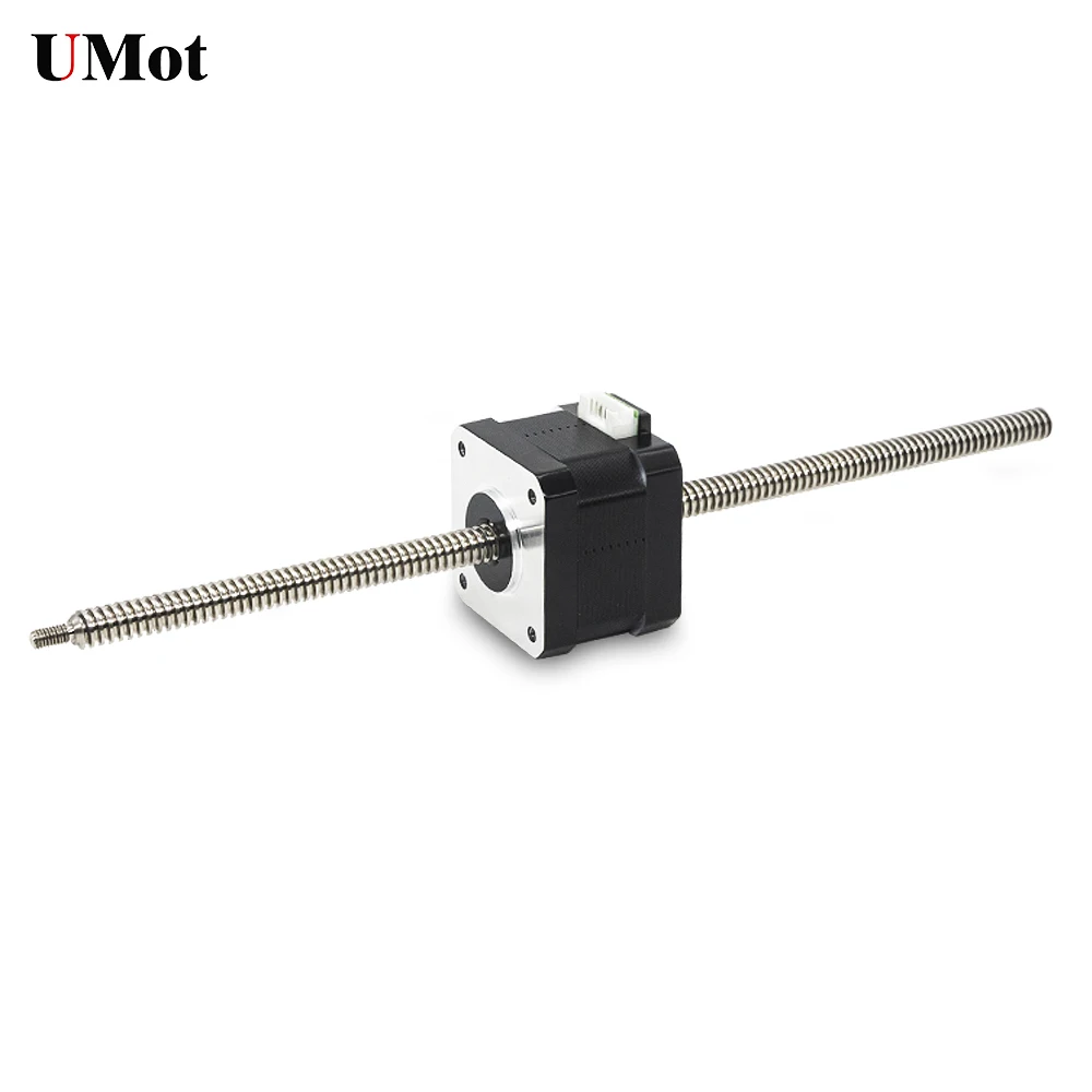 Motor Deslizante Linear Não Cativo do Parafuso de Chumbo Altura Nema 17 de 34 mm Parafuso de Chumbo com Corrente 1.33a 270mn.m