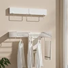 Indoor Folding Clothes Hanger Wall Hanging Invisible Drying Rack  Balcony Clothesline Pole Hanger Towel Rack 1