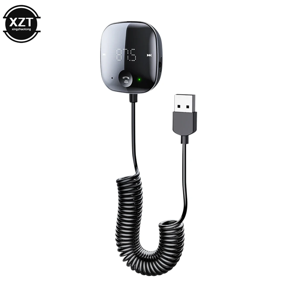 

FM-модулятор Автомобильный с Bluetooth-приемником, 5.0
