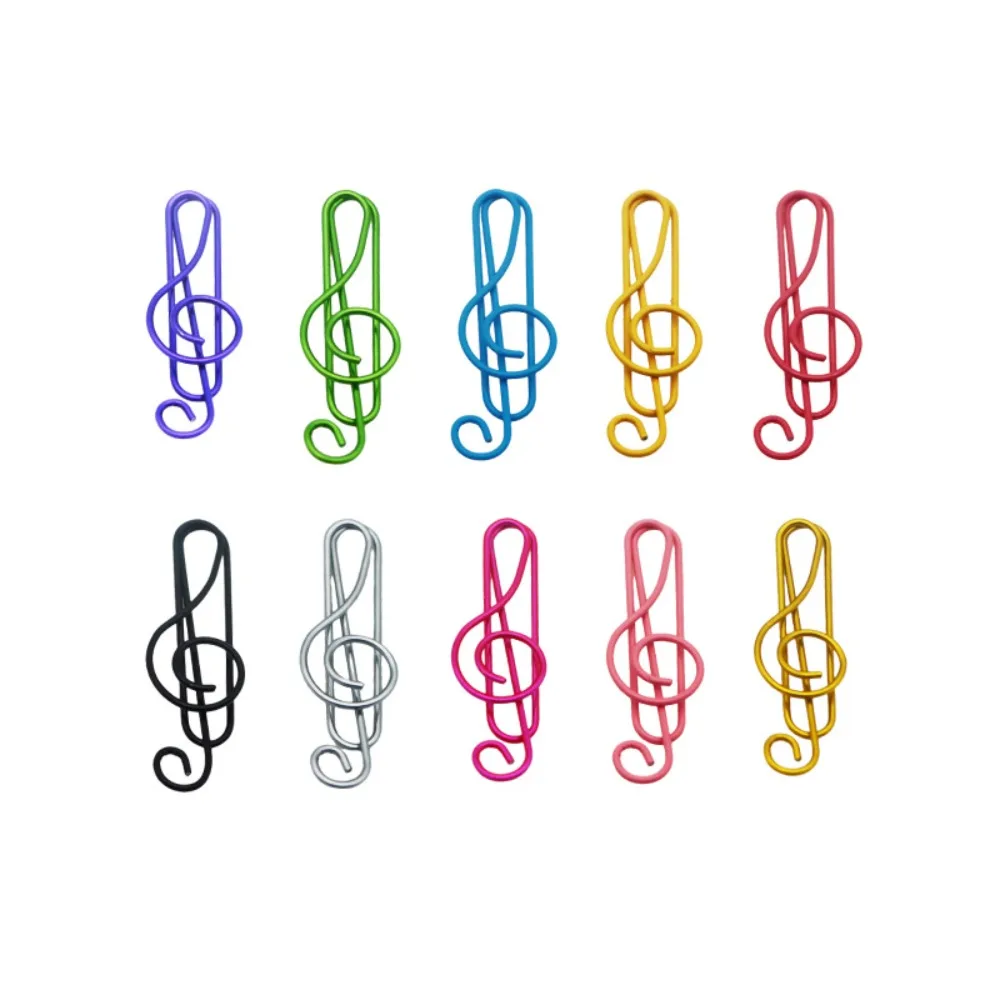 

20PCS/Set New Creative Cute Note Metal Memo Paper Clips Set Index Bookmark For Books Office School Stationery Supplies 6 Colors