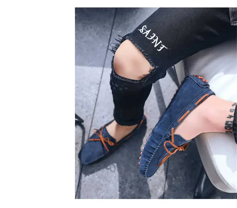 Mocassin Men's Shoes Casual Sneakers Outdoor Comfortable Flats