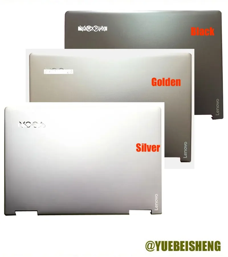 

Новинка, задняя крышка для Lenovo Yoga 710-14 710-14ISK 710-14IKB LCD, серебристый, черный, золотой