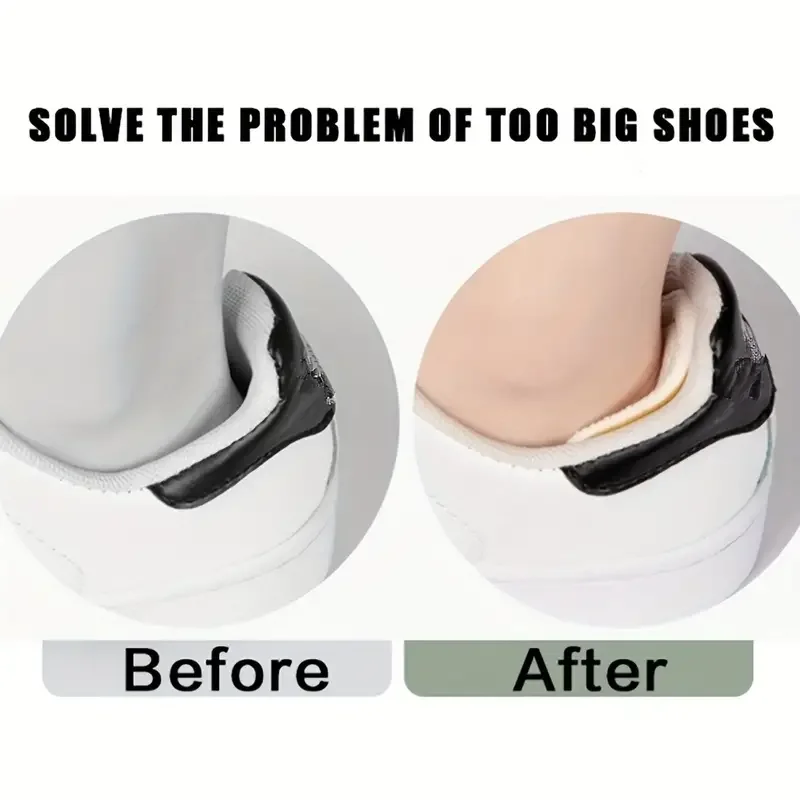 Shoe Insoles Heel Cushion Insole Heel Insoles Heel Cushion Protector Heel Protector Pads Heel Protector Heel Patch Insole Heel Protector Patches 2/4pcs Shoe Pad Foot Heel Cushion Pads Sports Shoes Adjustable Antiwear