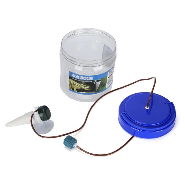 Reptile Water Dripper Reptile Watering Tool Reptile Water Dripper Kit Plants Irrigation Devices Reptile Humidifier Watering Tool 6