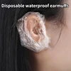 Disposable Hair-dyed Earmuffs Anti-dirty Ear Protection Set Hair Perm Dyeing Tool Baked Oil Earmuffs Barber Shop Dedicated 1
