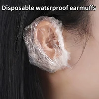 Disposable Hair-dyed Earmuffs Anti-dirty Ear Protection Set Hair Perm Dyeing Tool Baked Oil Earmuffs Barber Shop Dedicated 1