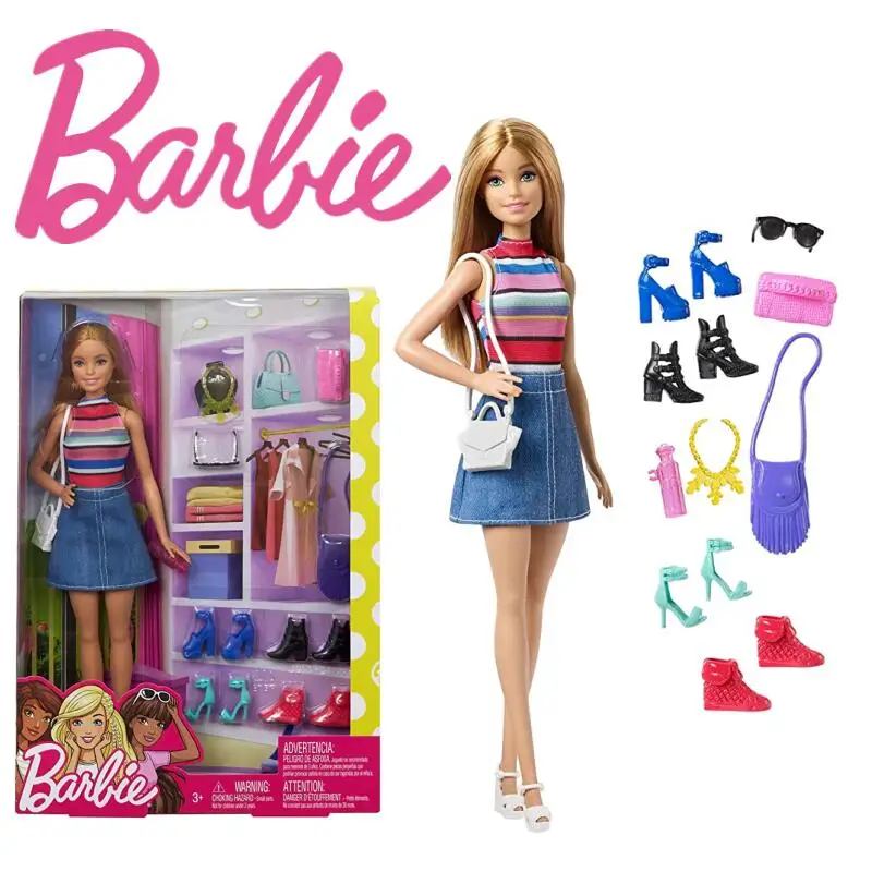 Boneca Barbie Original Brinquedos Princesa Designer Moda Combo Girll Roupas  Vestido Brinquedos Para Crianças Do Bebê Meninas - Bonecas - AliExpress