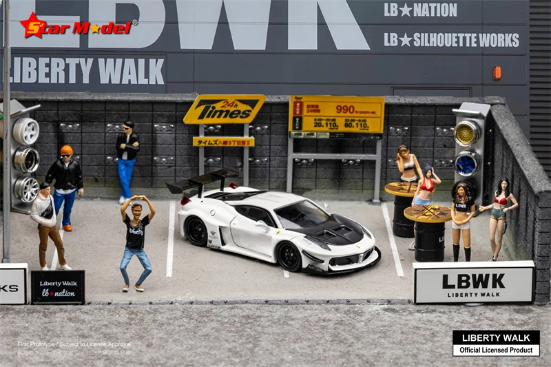 Star Model 1:64 LB-Silhouette Works 458 GT limited499