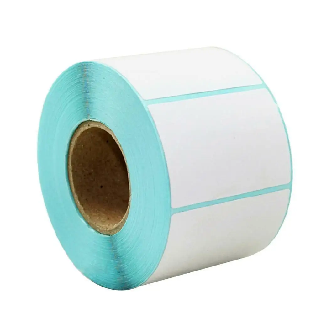 Self Adhesive Stickers 1Roll Thermal Label barcode Sticker 30 x 20 mm/40 x 30mm/40 70 mm/70 50 mm Waterproof for Thermal Printer