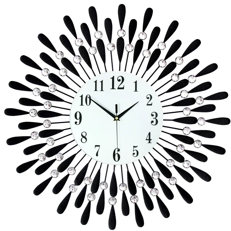 COOSUN Orologio Da Parete Silenzioso Quadrato 20 Cm – Design Zen Stones In Acrilico – Orologio Senza Ticchettio Per Soggiorno, Camera, Ufficio