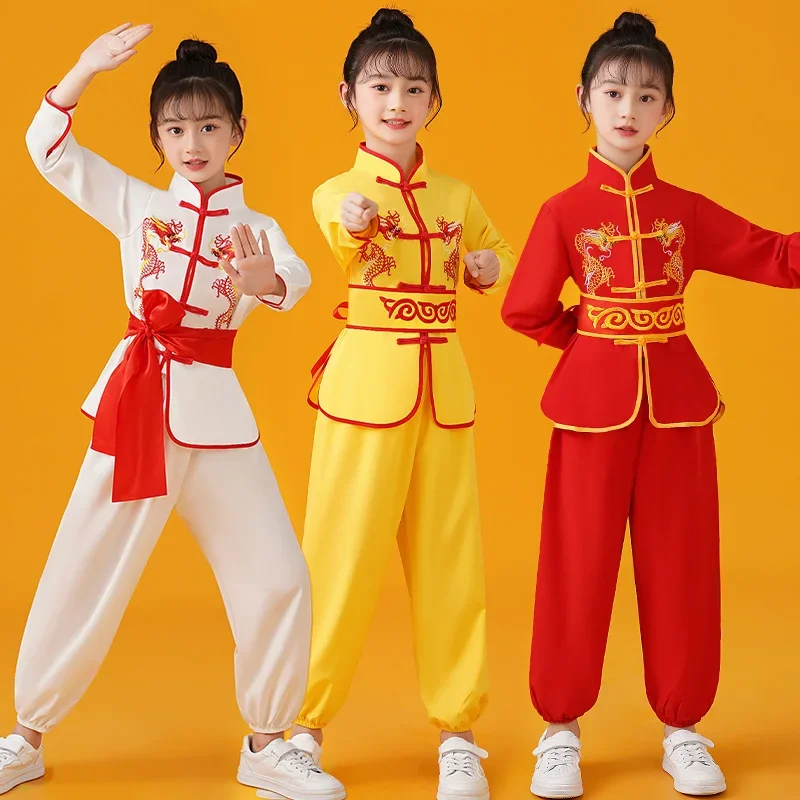 Tai Chi Clothing Chinese Traditional Costume Kid Chinese Traditional Wushu Costume Tai Chi Martial Art Uniform