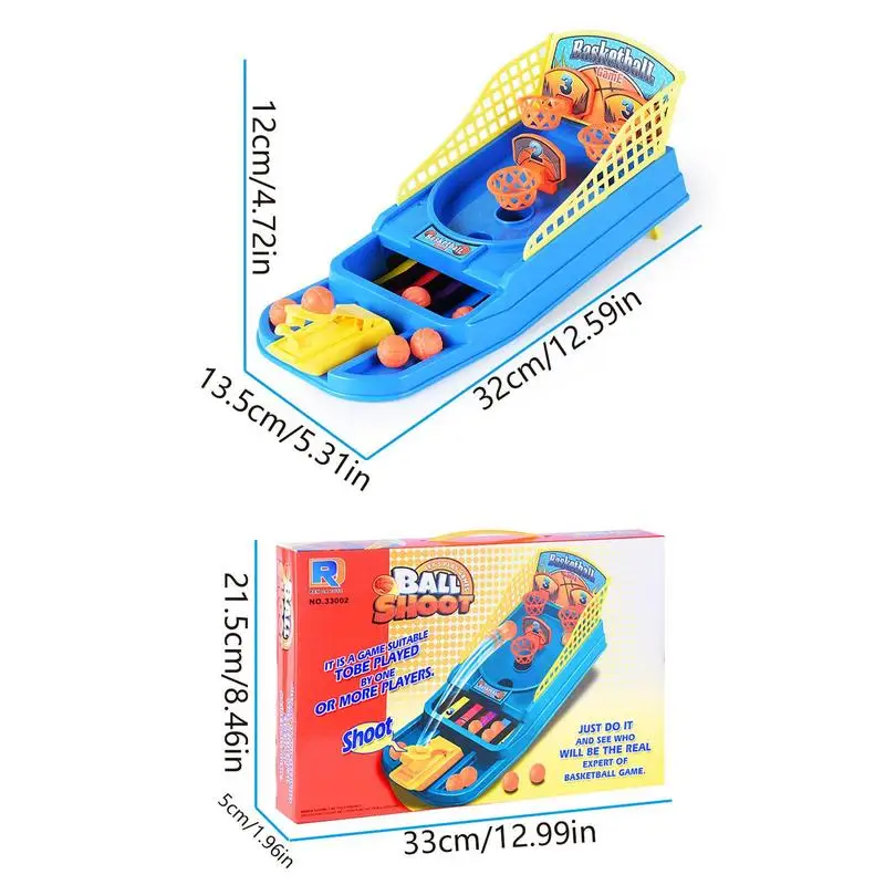 Mini Desktop Basketball Game Office Table Stress Soothing Toy Board Game For Basketball Fans