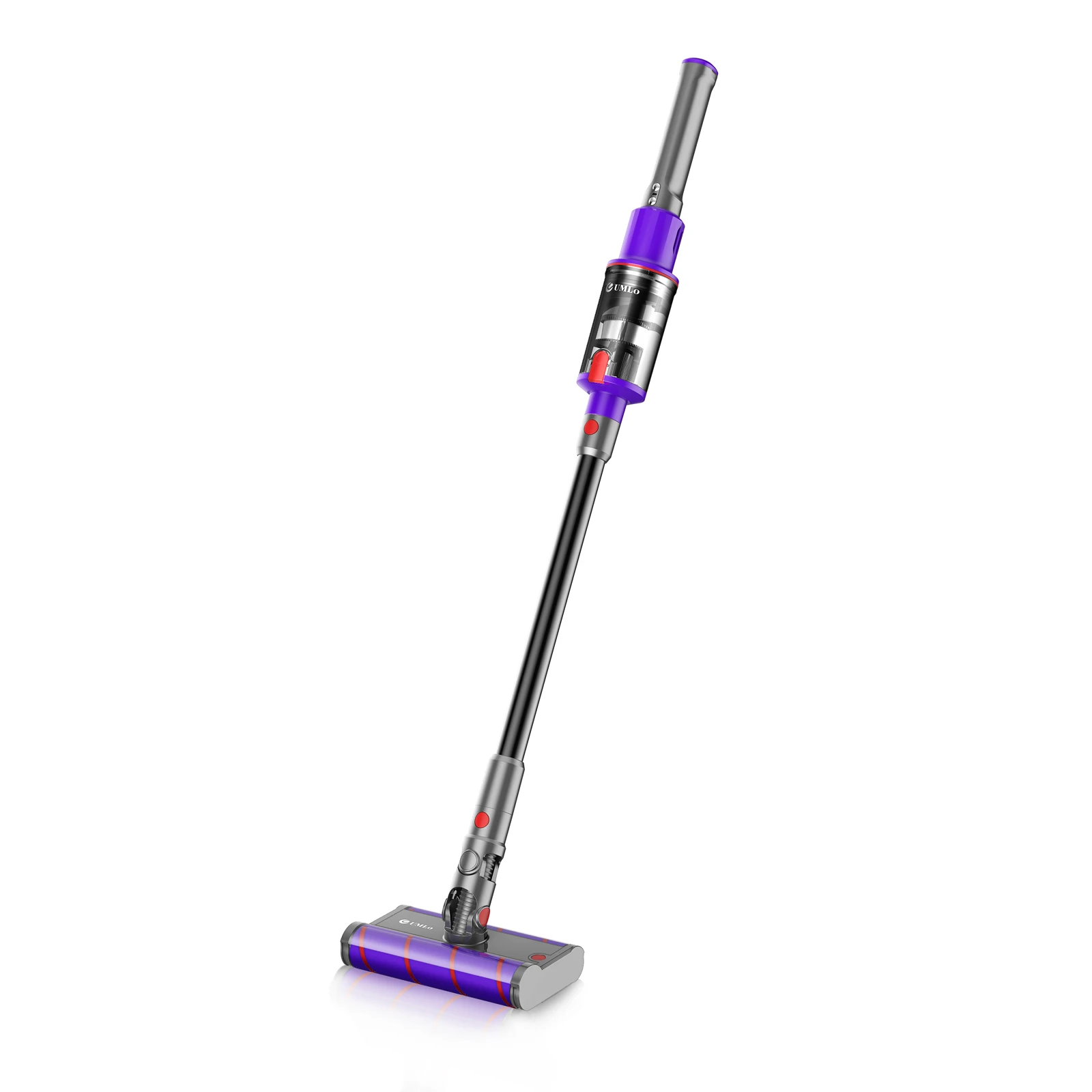 UMLO V102 Cordless Vacuum Cleaner for Home Carpet Hard Floor Pet Hair, Powerful Stick Vacuum with Brushless Motor,Purple 1