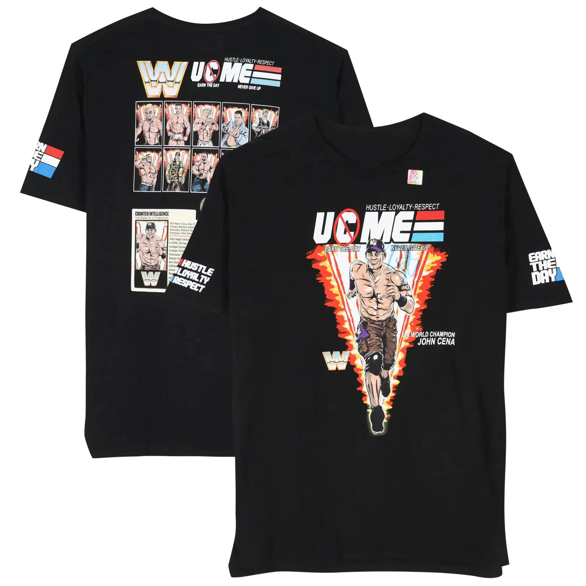 Men's T-Shirt John Cena Farewell Tour Los Angeles Summer Short Sleeve Men Tee Shirts
