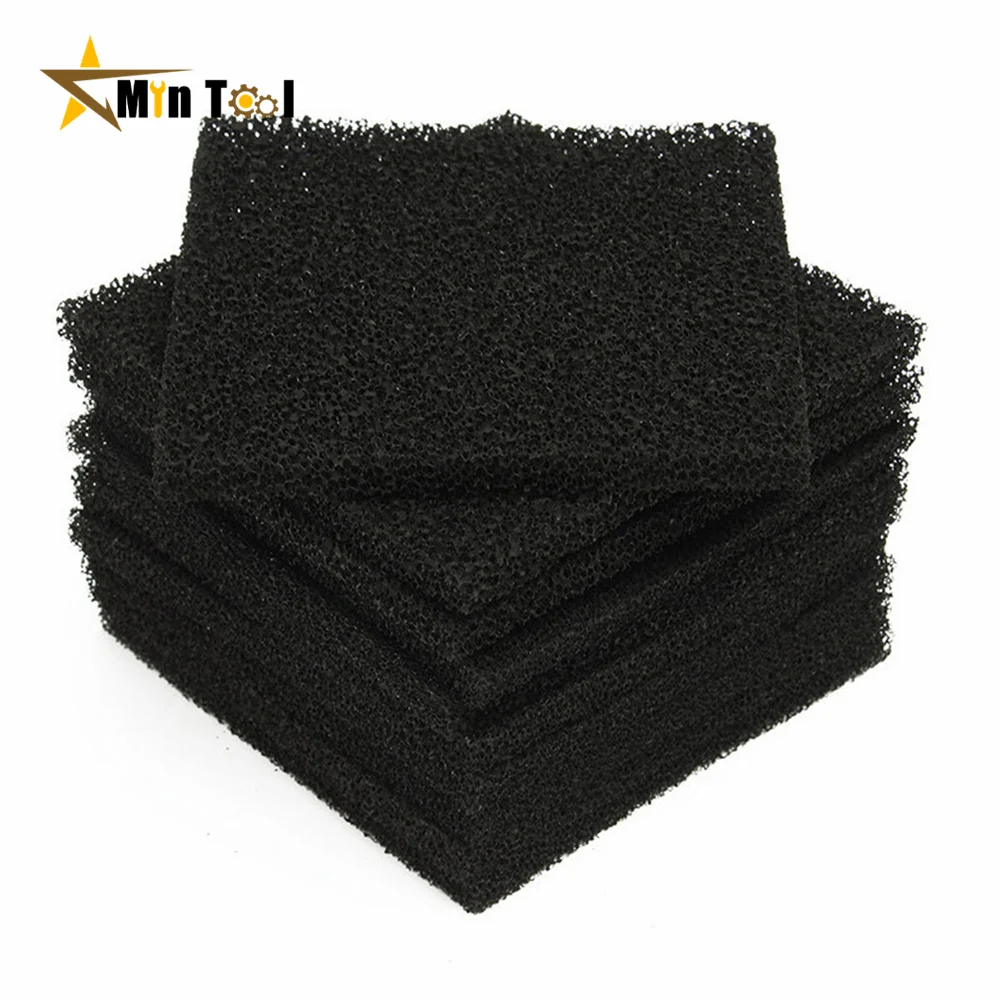 10Pcs Carbon Filter Sponge for 493 Soldering Smoke Absorber ESD Fume Extractor Solder Iron Welding Tool Kit Accessory soldering iron kit soldering iron set soldering iron electric soldering iron