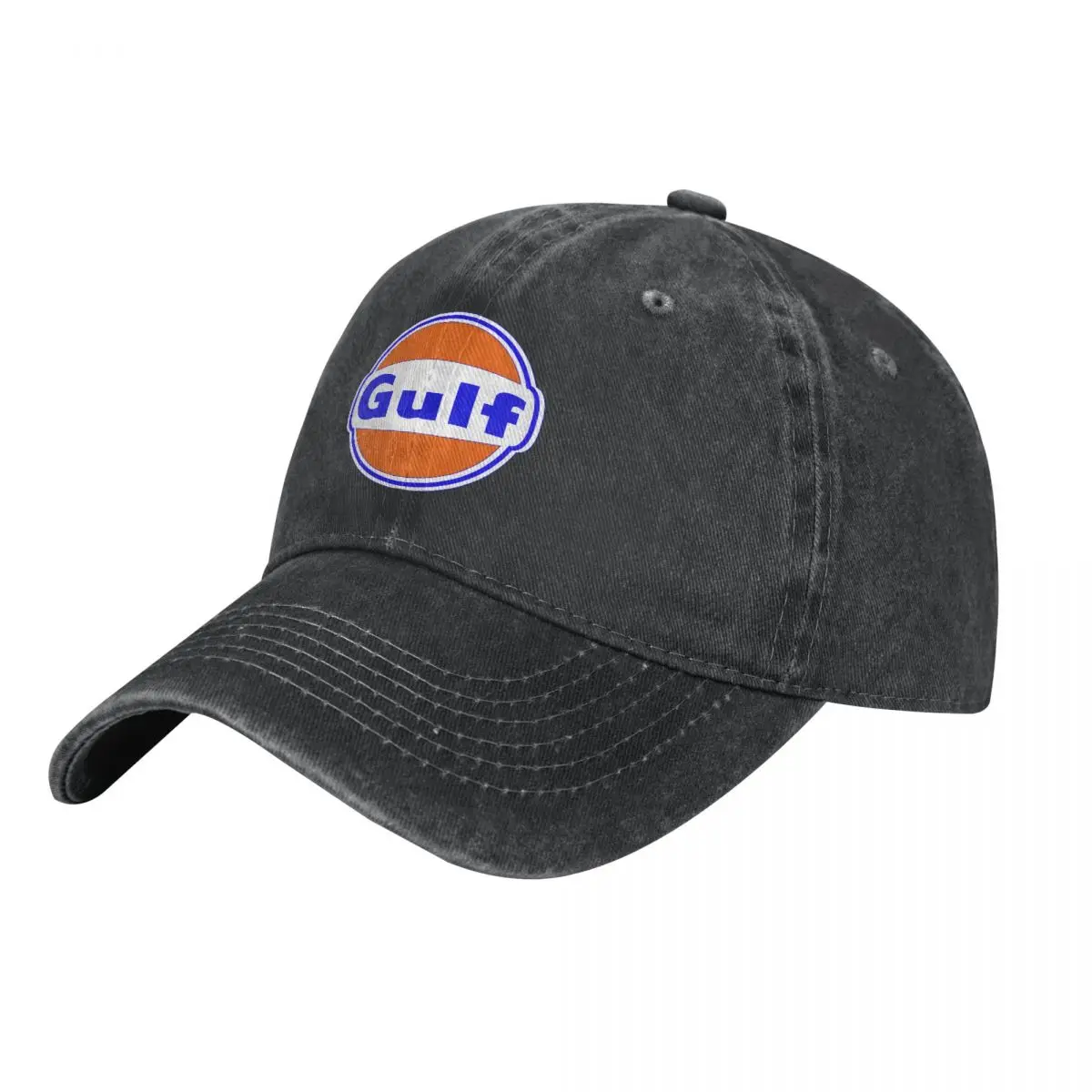 2024 Gulf Car Motorsport Oil Gas Divertente Berretto Da Baseball Cappelli Di Cotone Cappello Regolabile Moda Casual Cap Truck Driver Hat