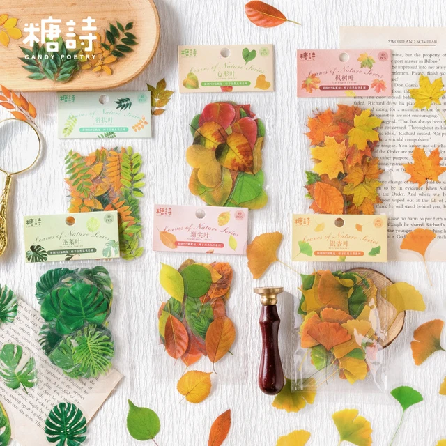 46 Pcs Plants Scrapbook Stickers Diy Decoration Paper Potted Plant Stickers  For Kid Diy Art Crafts Album Planners Laptop