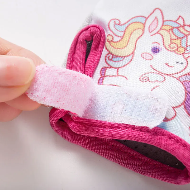 Children Cycling Gloves Sports Anti-slip Fingerless For Boy Girl Roller Skating Training Exercise Physical Education cycling gloves,fingerless gym gloves,fingerless gloves,sports gloves,gym gloves,half finger gloves
