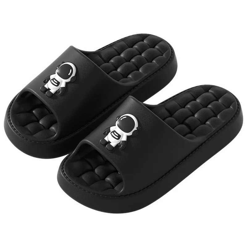 Explosions fashion thick-soled slipper female summer indoor couple home bathroom anti-slip shower slippers male