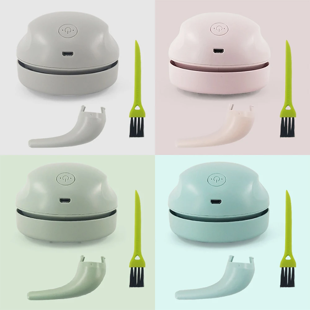 Portable Mini Desk Vacuum Cleaner Mini Vacuum For Desk Table Dust Catcher Car For Home Office Table Sweeper Desktop Cleaner