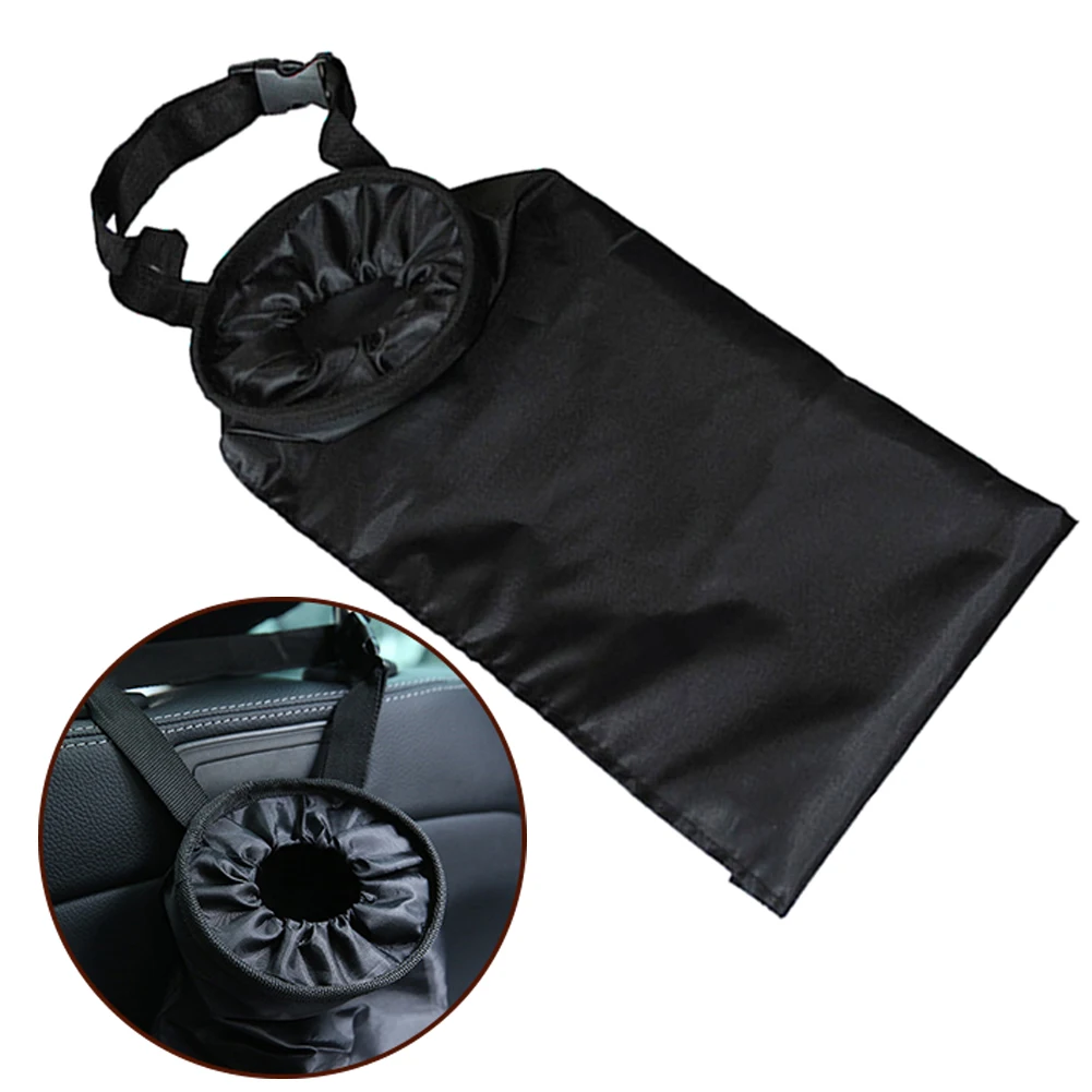 Car Trash Can Car Trash Bag Car Dustbin Garbage Bag Dust Seat Back Storage Rubbish Bin Box Sundries Holder Organizer Pocket Bags Trash Can Car Accessories