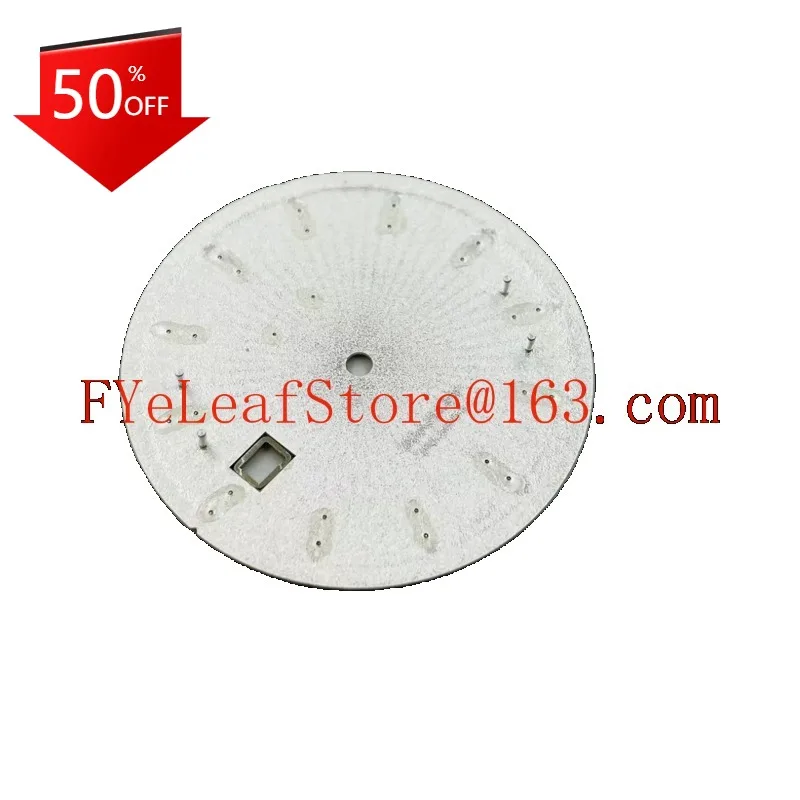 

Новинка, циферблат Nh35, диаметр 35 мм, без модификации светящейся поверхности, механические часы Nh35a, аксессуары для часов