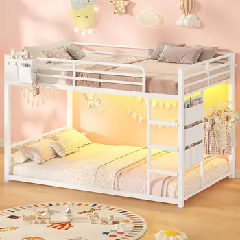 LED Metal Bunk Bed 1