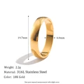 4mm Gold