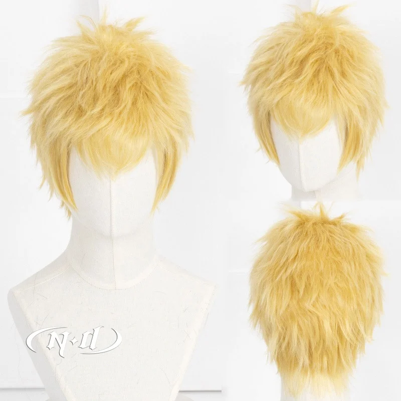 ND Ryuji Sakamoto Cosplay Wigs Megami Tensei Anime Cos Hair Wigs for Costume Party Comic Con Coser Heat Resistant Synthetic - AliExpress 200000532