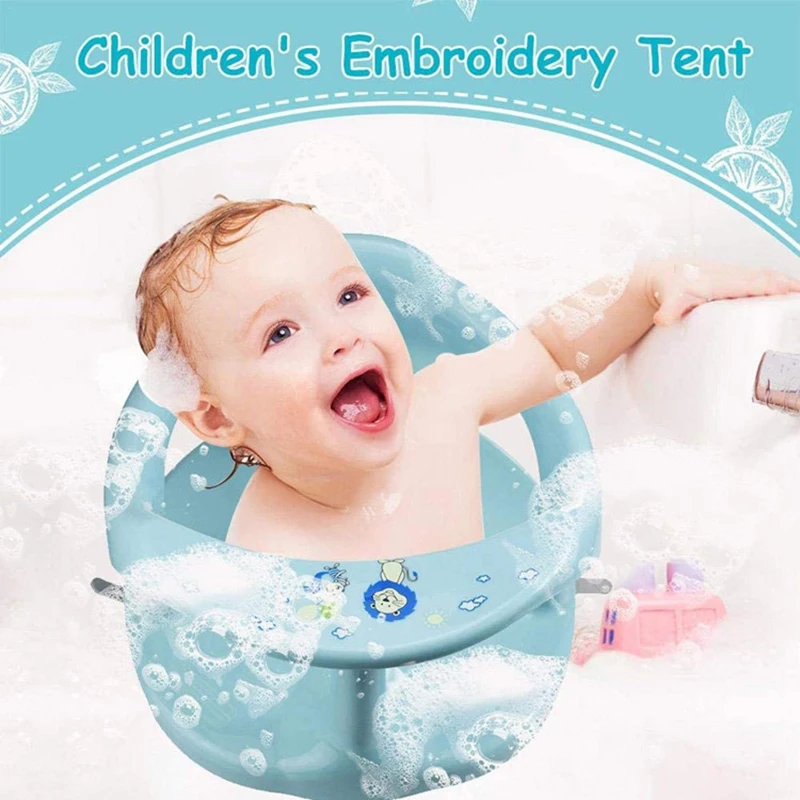 

Baby Anti-Slip Bath Seat Shower Chair Round Edge Safe Smooth Ergonomic Bathtub Bathing Chair For Babies