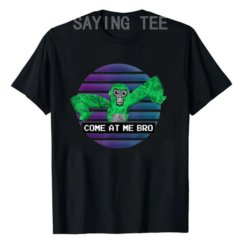 

Cute Come At Me Bro Gorilla Gamer Monke Tag VR T-Shirt Funny Monkey Tag Tee Video Game Lover Graphic Outfits Sons Lovely Gifts