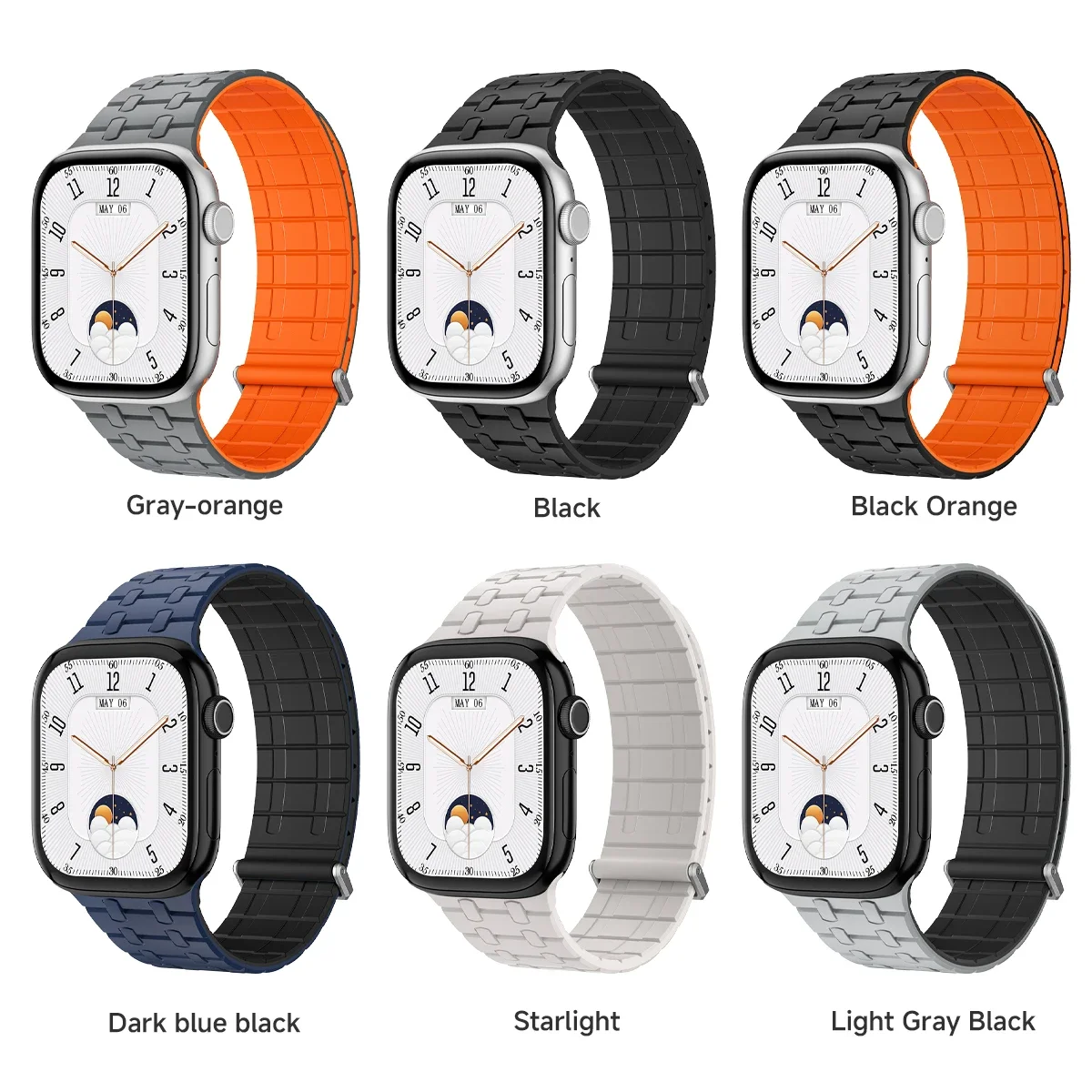 Magnetic Silicone Sport Loop Band