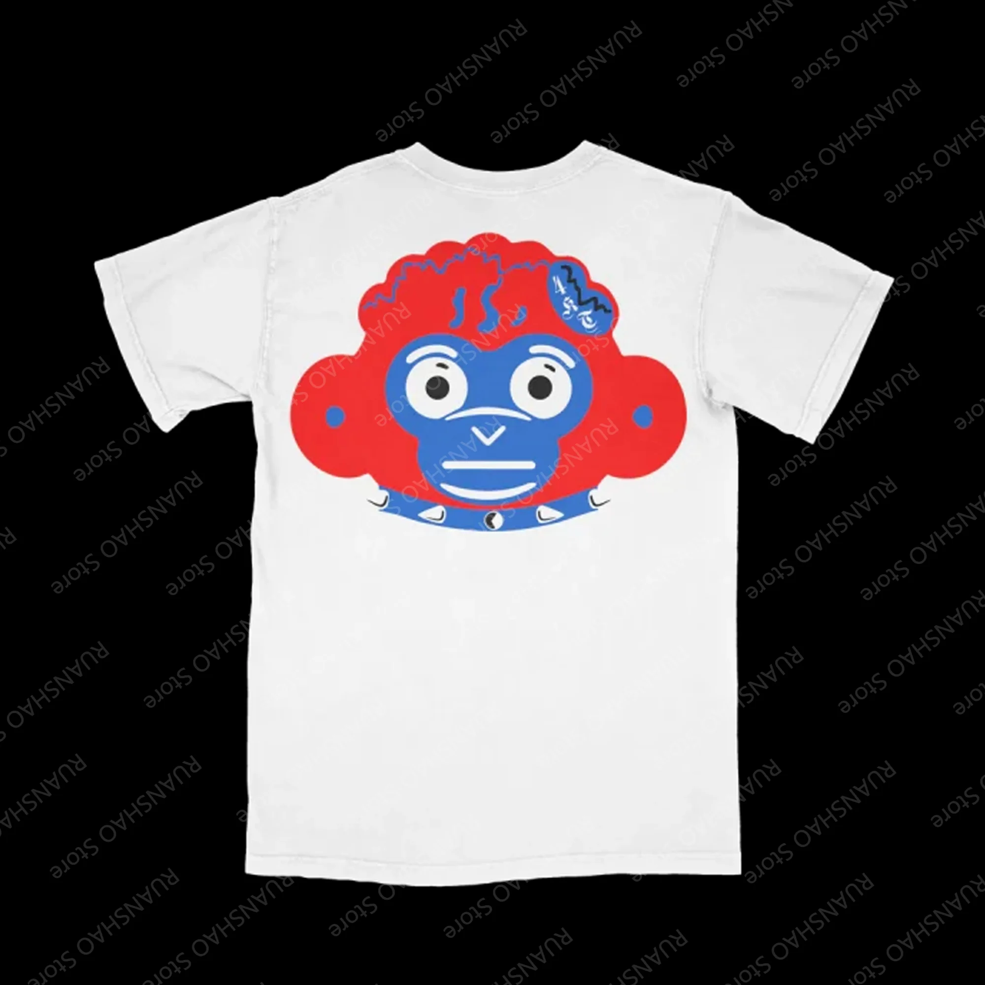 2024 New Arrival SUMMER Comfort T-Shirt# Rapper Star YoungBoy NBA#Vlone Murder Business White Tee Man Women Fallow Hip-Hop Top 2