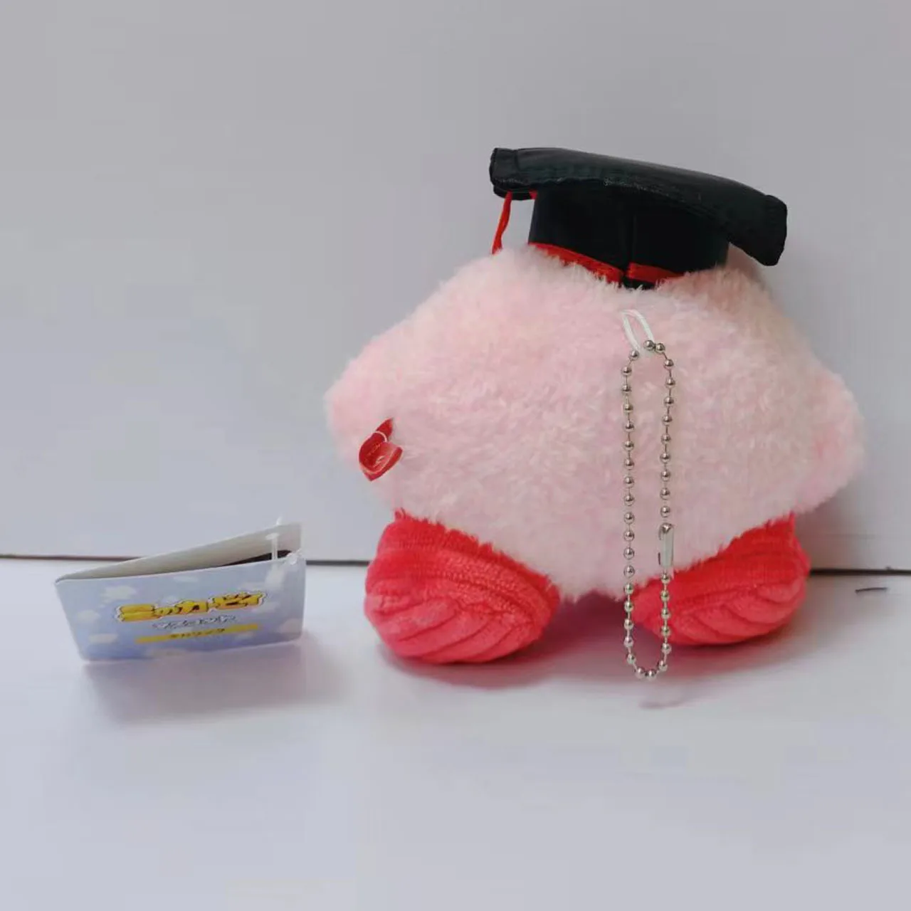 귀여운 닥터 스타 커비 봉제 인형 장난감, 열쇠 고리 가방 펜던트, 졸업 선물, 도매, 10cm, 로트당 20 개
