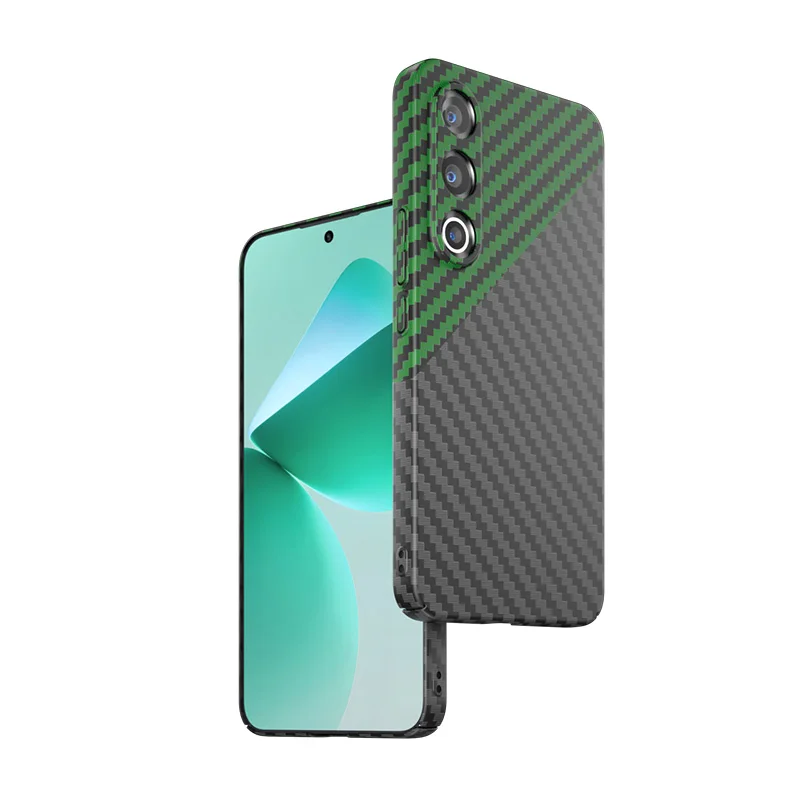 Meizu 21 için karbon Fiber klf Ultra ince sert PC kabuk Anti parmak izi is dalm geri koruma Funda Meizu 21 Pro için