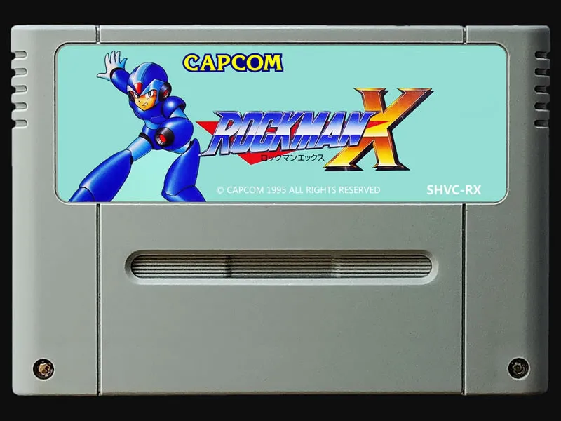 

16-битные игры ** ROCKMAN X (японская версия NTSC!)