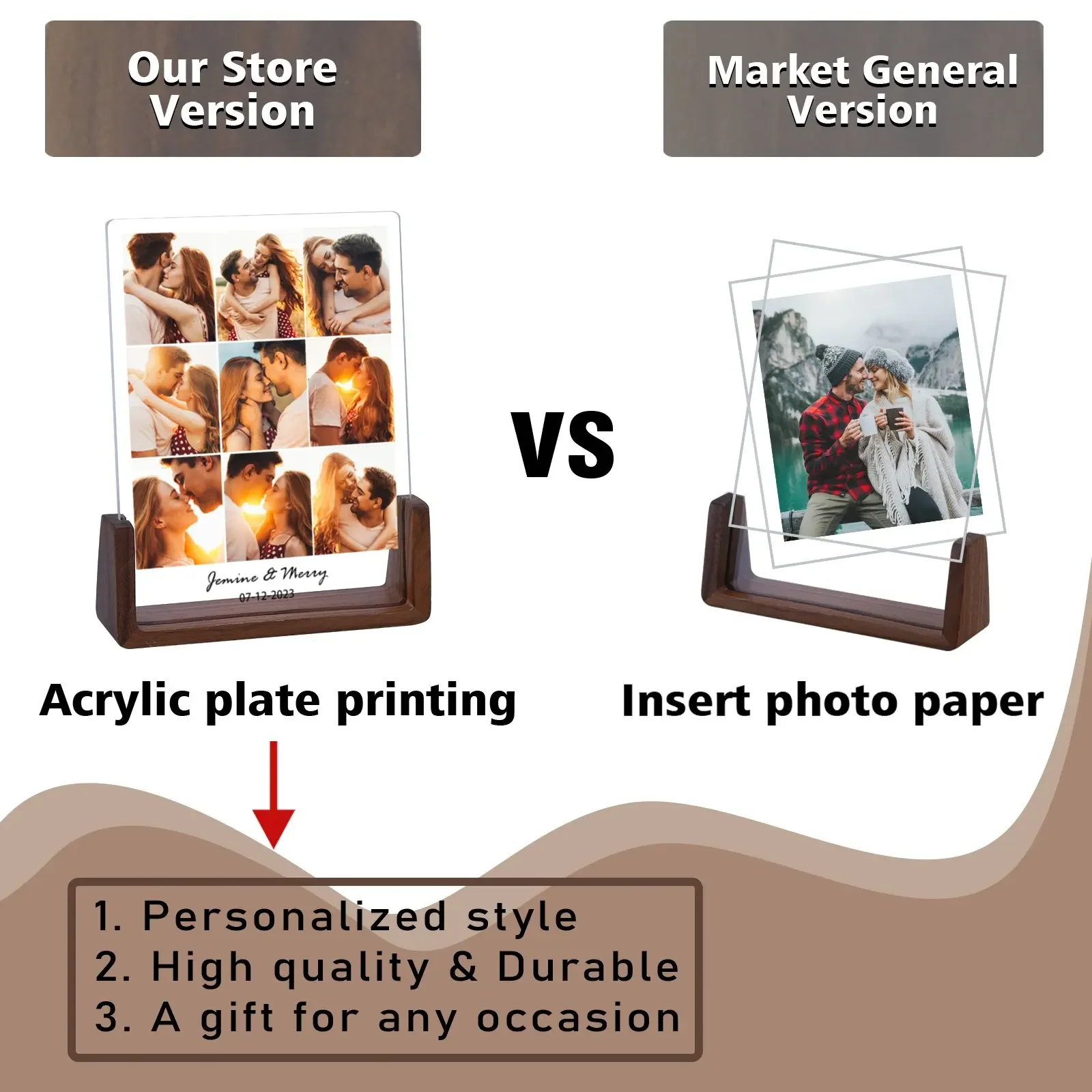 Couple's Custom Picture Frame 4 | Couple's Custom Picture Frame 4