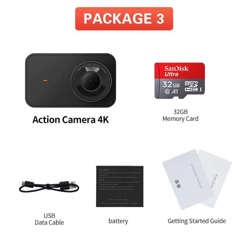 Xiaomi Mijia用ウルトラHDビデオカメラ,ミニダッシュカム