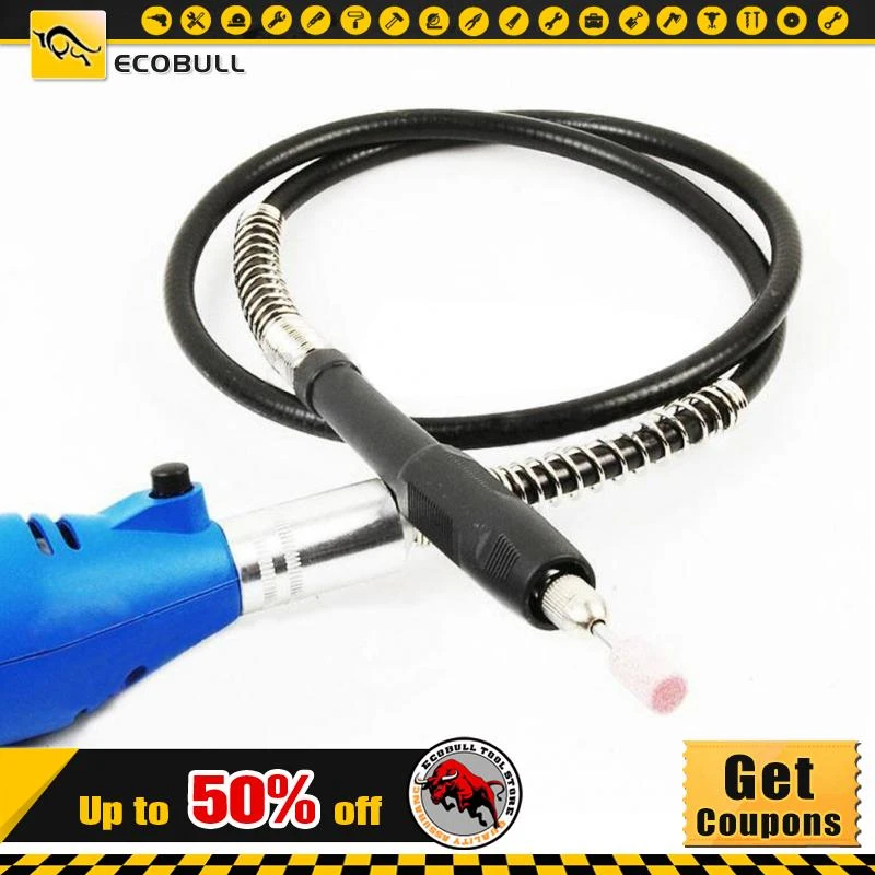 Flexible 3mm Extension Cord Shaft Rotary Grinder Tool Cable Electric Grinding Flex Shaft